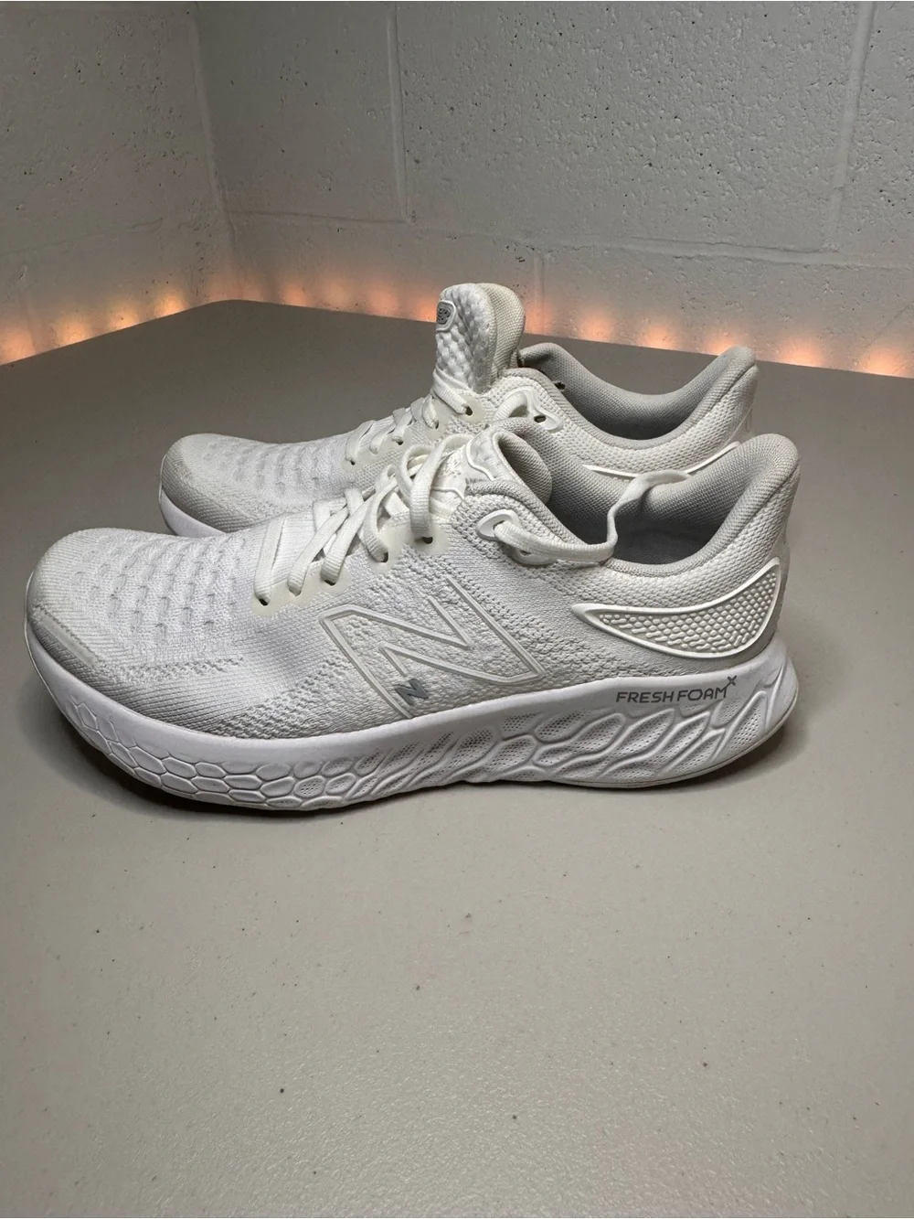 New Balance Fresh Foam X 1080 v12 White Running Shoes Women’s US 8 EU 41.5